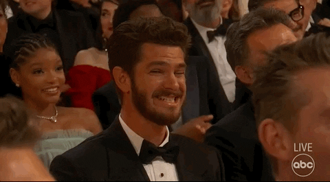 Andrew Garfield Awards Show Reactions Oscars 2023