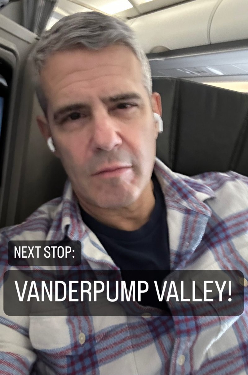 Andy Cohen Heads to L.A for 'Pump Rules'