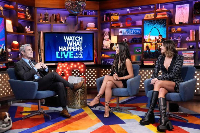 Andy Cohen Reveals BTS Details of WWHL With Scheana Shay and Raquel Leviss