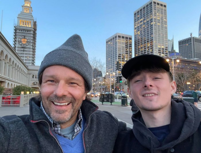Anne Heche's Son Homer Celebrates 21st Birthday With Dad Coleman Laffoon: 'He's Good Anne' grey beanie
