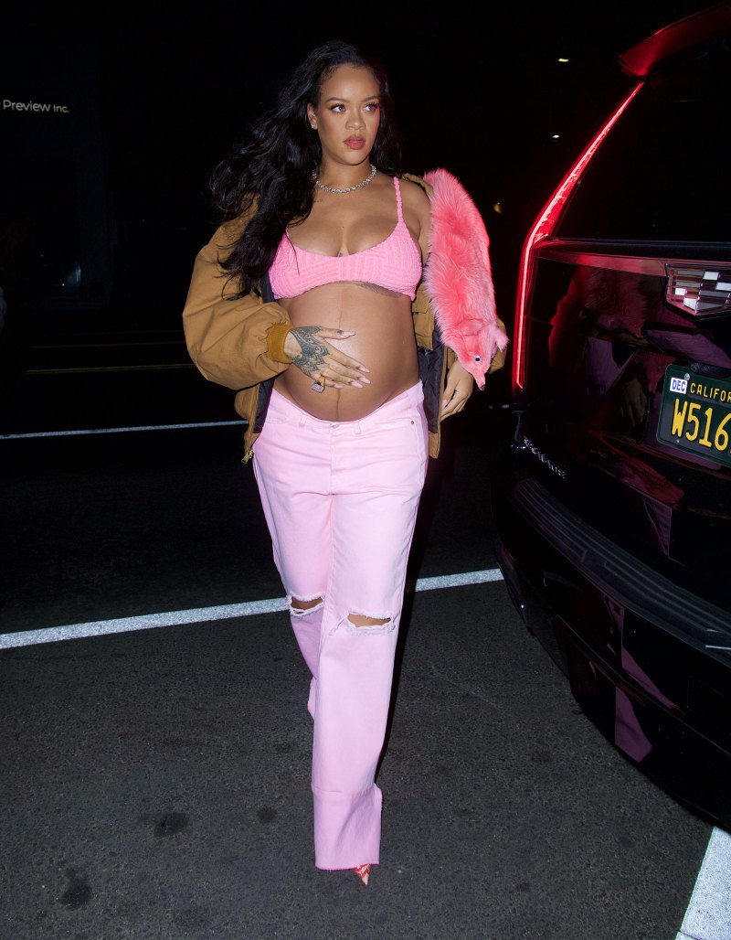 April 2022 Rihanna Pregnancy Style