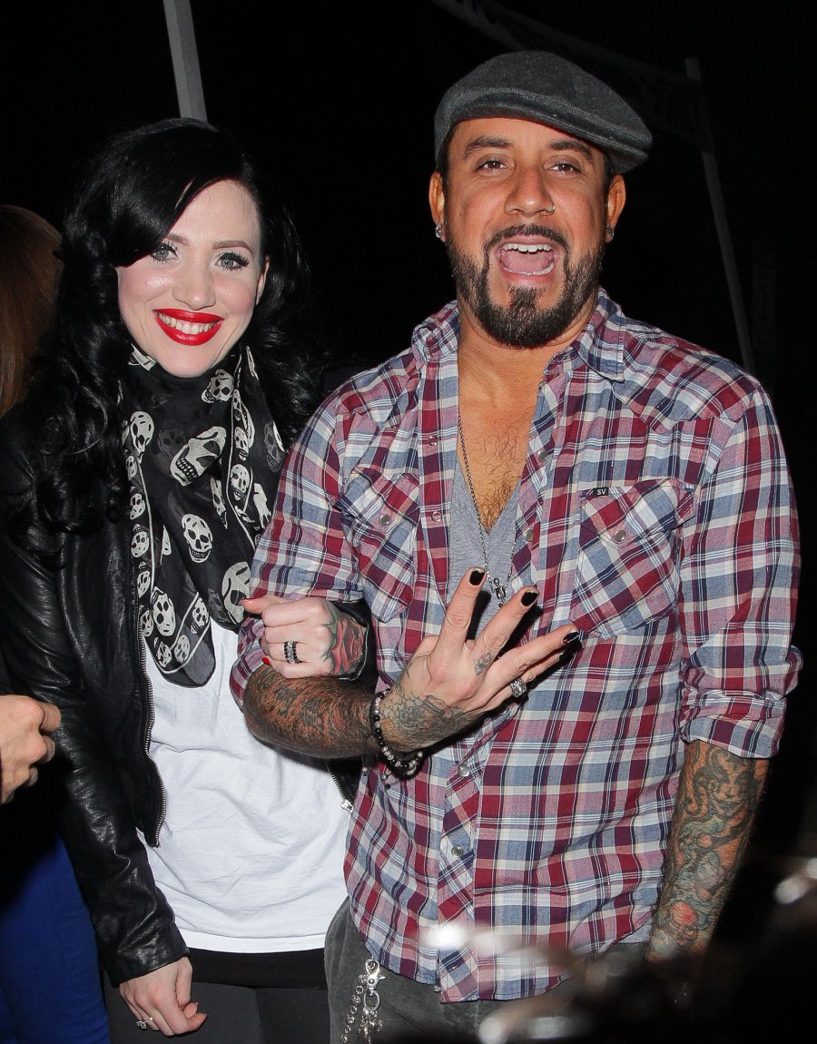 Backstreet Boys’ AJ McLean and Wife Rochelle McLean’s Relationship Timeline - 201