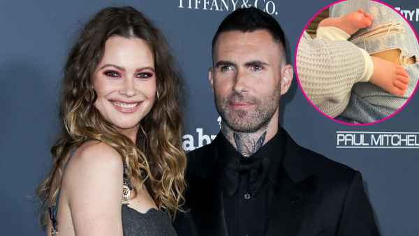 Behati Prinsloo Brings All 3 Kids to Support Husband Adam Levine's Las Vegas Concert: See Photos