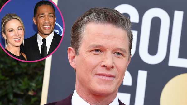 Billy Bush Suggests T.J. Holmes and Amy Robach Should Start Their Own Talk Show After ABC Firing: 'They've Got Something That Works' maroon suit