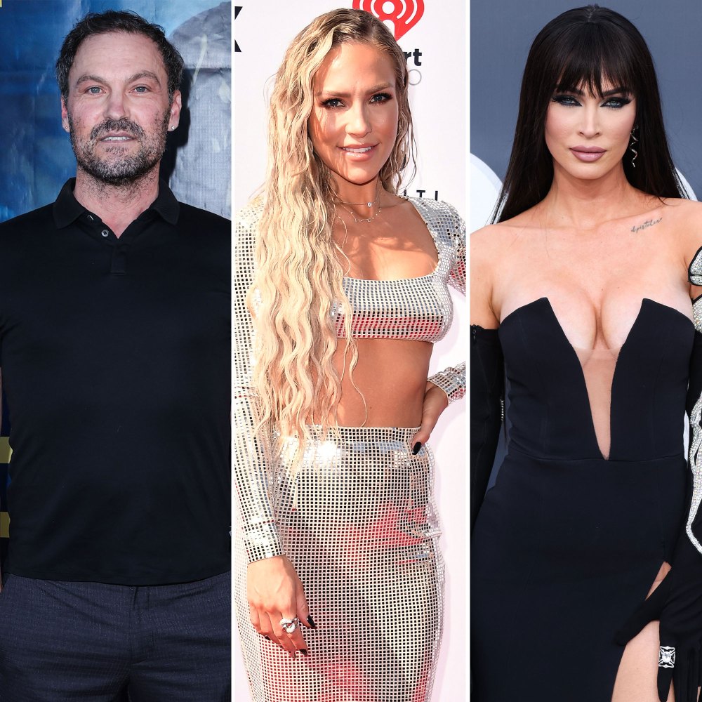 Brian Austin Green and Sharna Burgess Detail 'Fantastic' Coparenting Relationship With Megan Fox