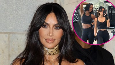 Celebrity Workout Buddies- Reese Witherspoon, Naomi Watts, Chris Pratt and More - 945 Kim Kardashian Kelly Rowland