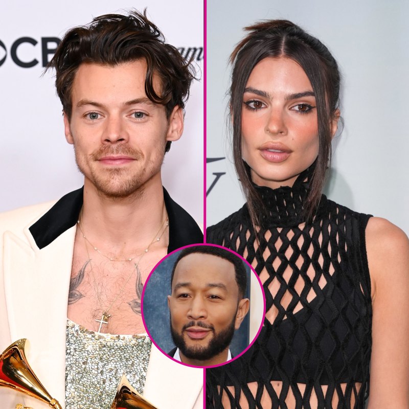 Celebrities React to Harry Styles and Emily Ratajkowski's Makeout Session: John Legend and More