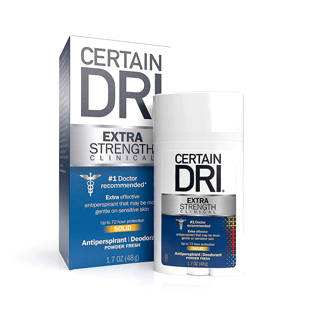 Certain Dri Extra Strength Clinical Antiperspirant Solid Deodorant