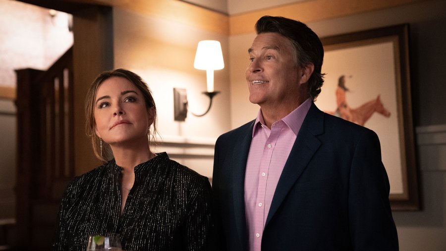 Christa Miller and Ted McGinley Imposter Syndrome Shrinking Engagement Party