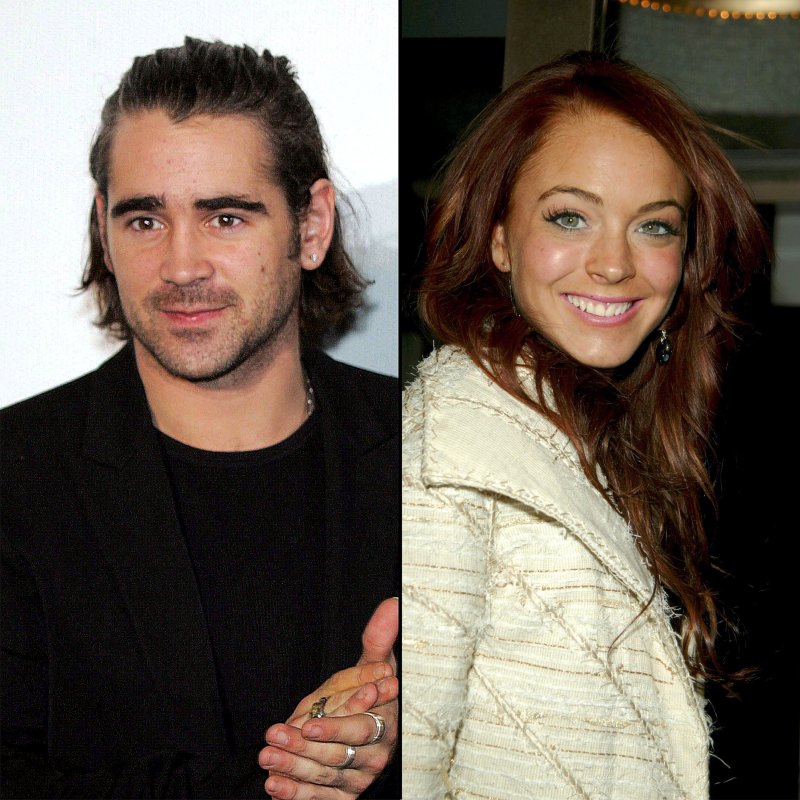 Colin Farrell Dating History - 248 Colin Farrell, Lindsay Lohan.