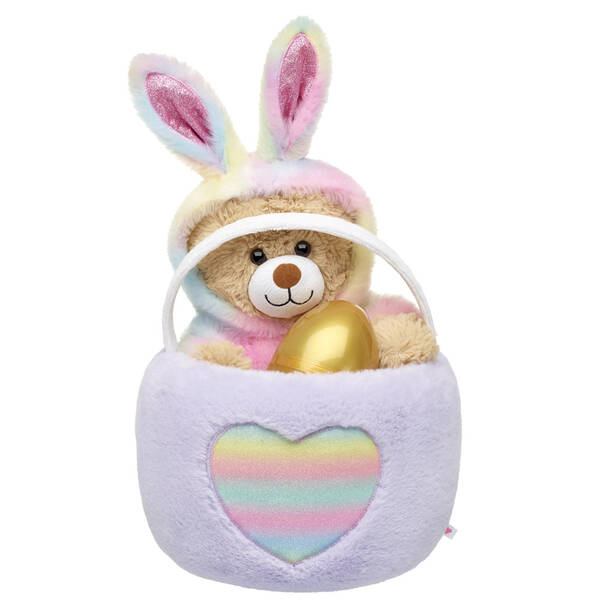 Cuddly Brown Bear Easter Basket Gift Set