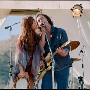 'Daisy Jones and the Six' Cast on Riley Keough and Sam Claflin's 'Honeycomb' Chemistry- 'Like Introducing' a 'Pit Bull' to a 'Golden Retriever' - 138