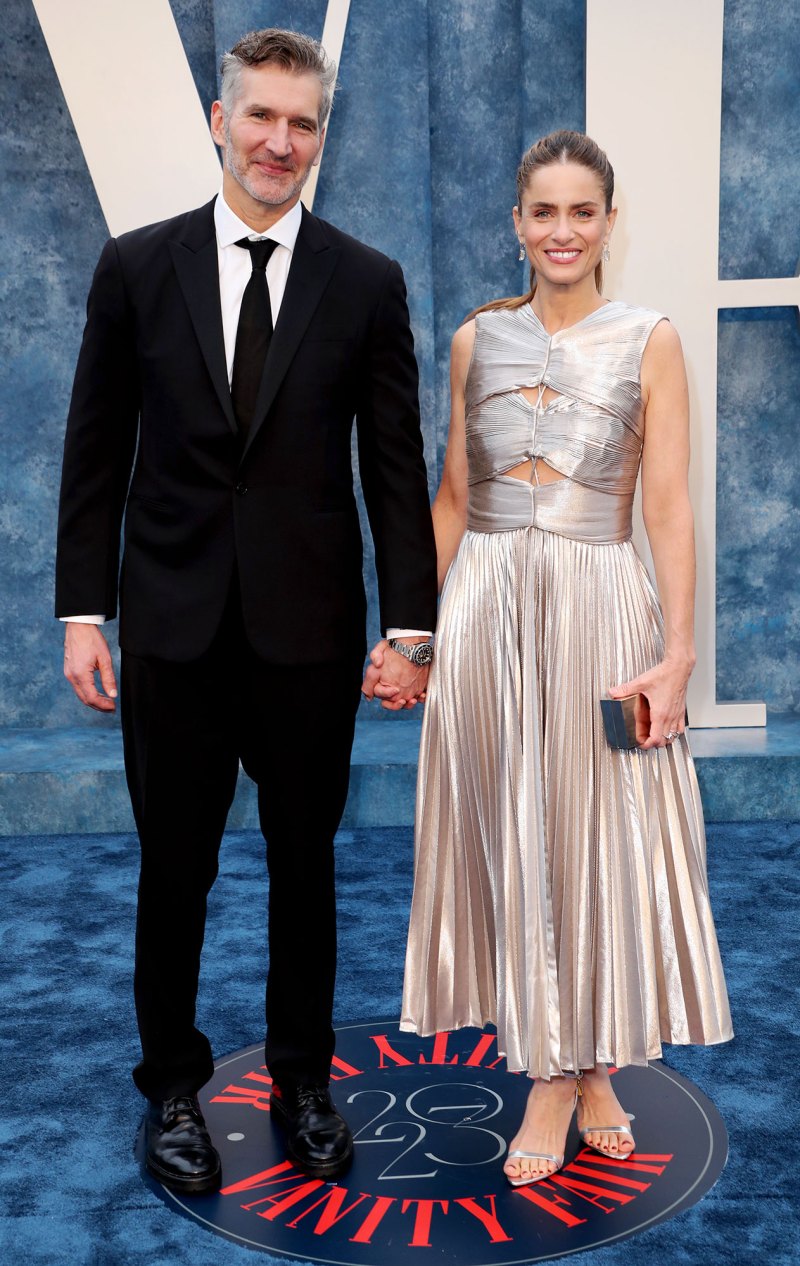 David Benioff and Amanda Peet Vanity Fair Oscars Party Oscars 2023