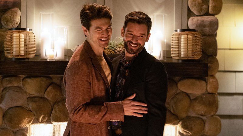 Devin Kawaoka and Michael Urie Imposter Syndrome Shrinking Engagement Party