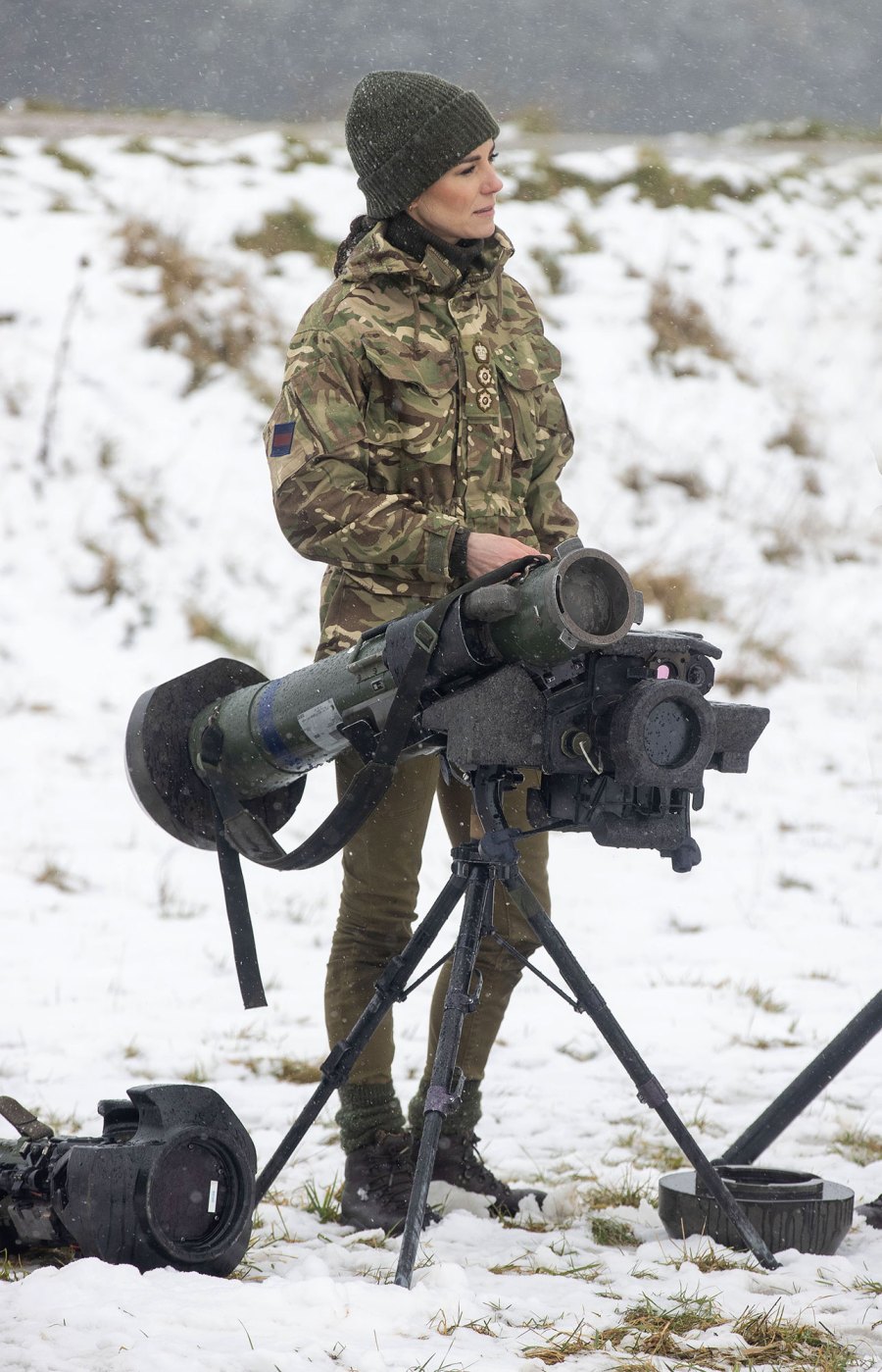 Duchess Kate Middleton Wears Military Camouflage While Participating in Battlefield Training Exercises 5