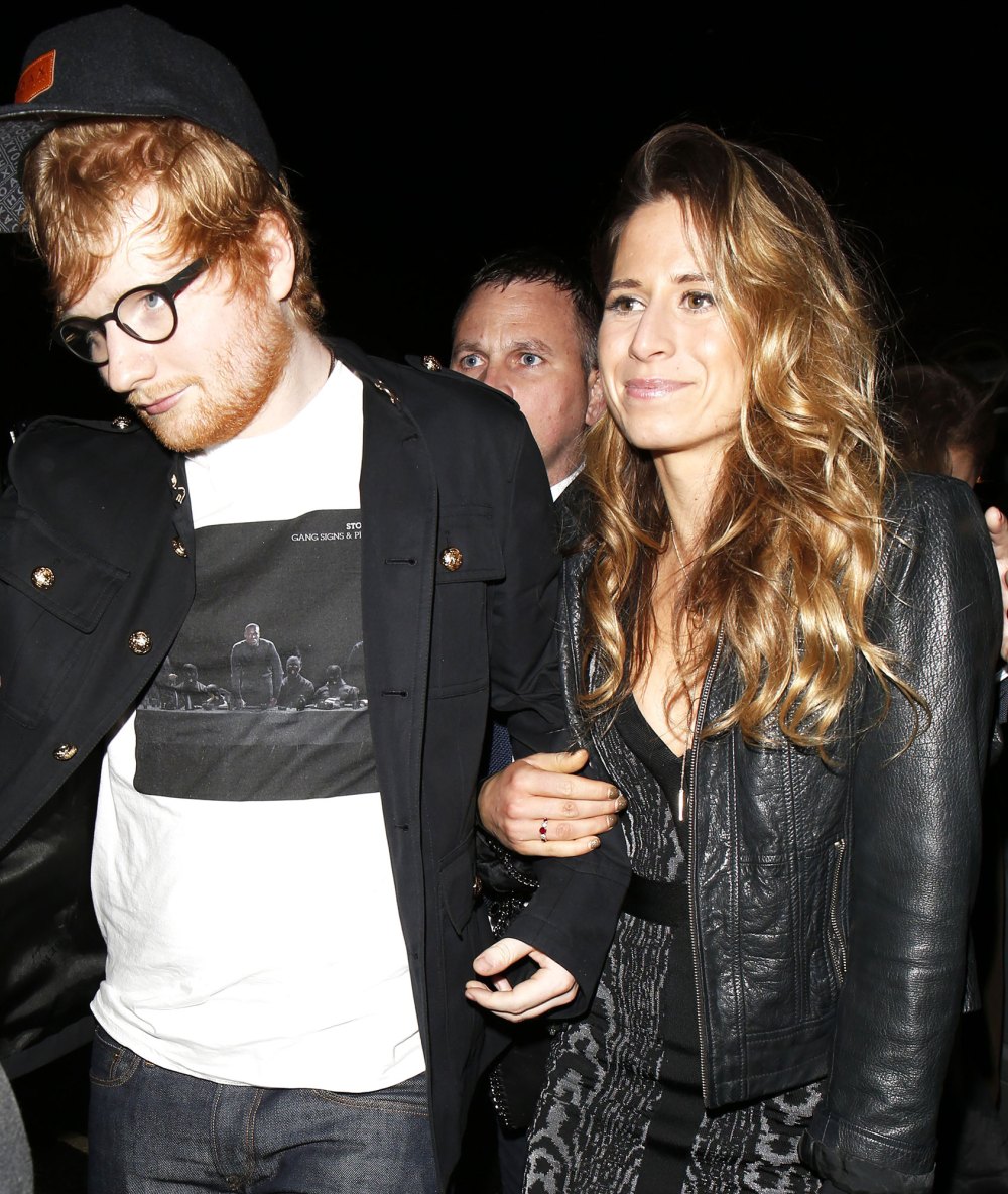 Ed Sheeran Reveals His Wife Cherry Was Diagnosed With a Tumor During Her Second Pregnancy leather jacket 2017