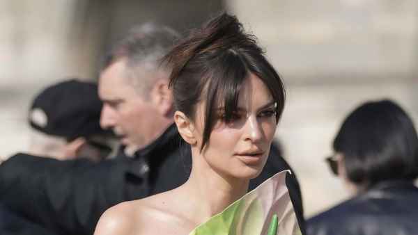 Emrata Wears Leaf Shirt