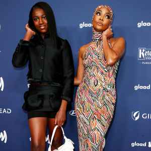 Feature Gabrielle Union and Zaya Wade Red Carpet Moment at GLAAD Awards 2023