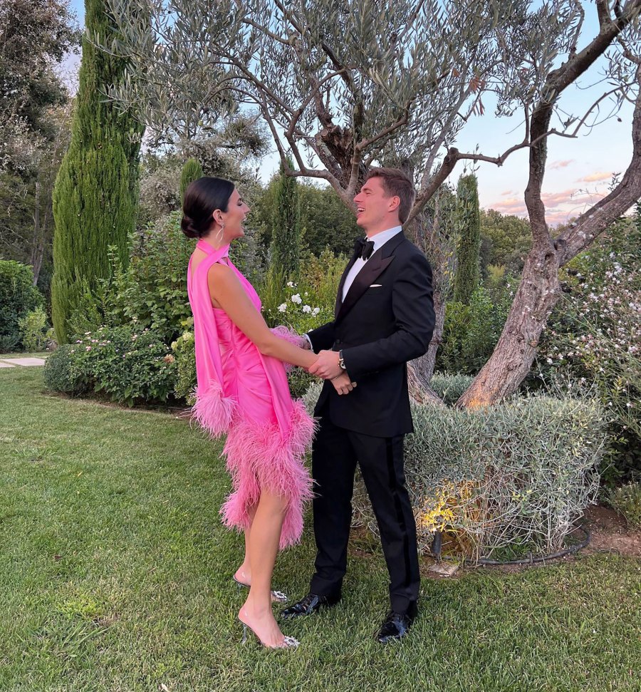 Formula 1 Driver Max Verstappen and Girlfriend Kelly Piquet's Relationship Timeline hot pink gown