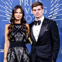 Formula 1 Driver Max Verstappen and Girlfriend Kelly Piquet's Relationship Timeline black bow tie