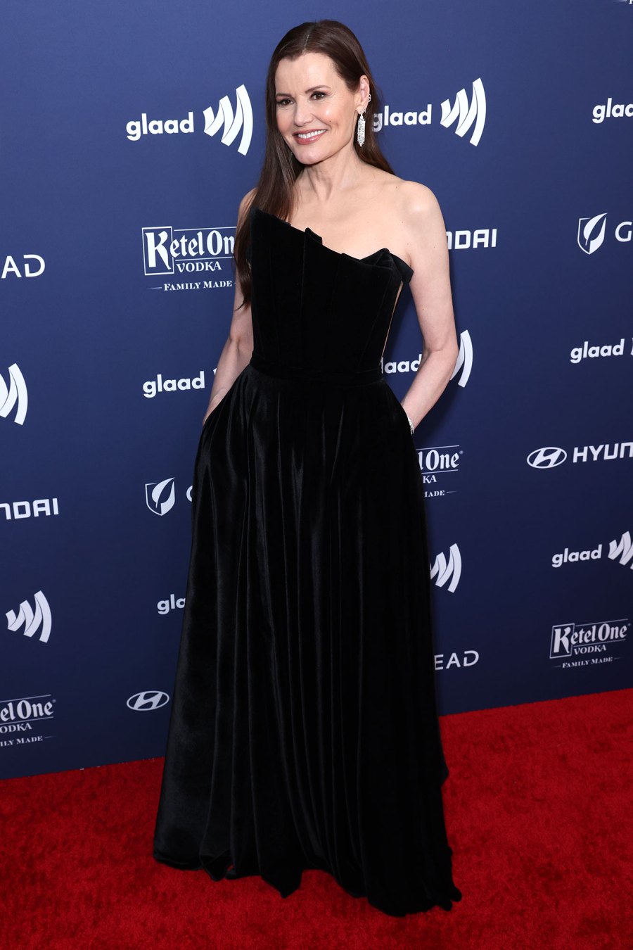 Geena Davis Glaad Media Awards 2023 Red Carpet