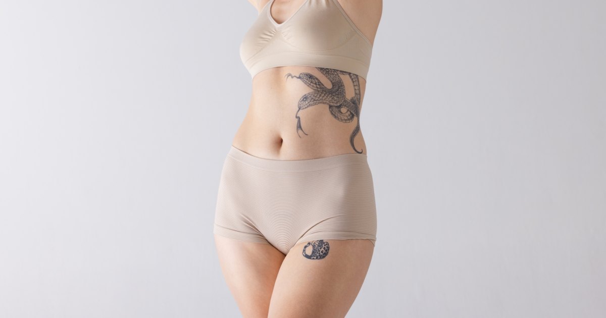 Seamfree Underwear - Ladies Seamless High Waist Tummy Control