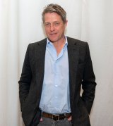 Hugh Grant Admits to "Flipping Out" on "Nice Local Woman" While Filming "Dungeons and Dragons" Movie blue shirt