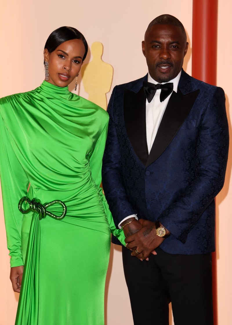 Oscars 2023 Idris Elba and Sabrina Dhowre Elba