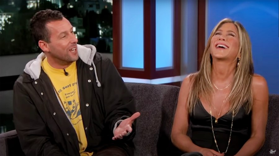 Jennifer Aniston and Adam Sandler's Friendship Through the Years   - 091
