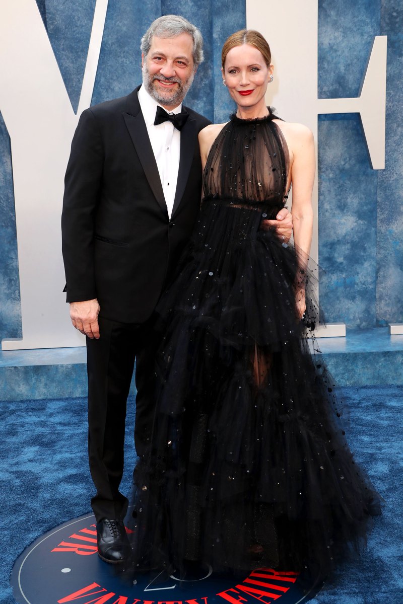 Judd Apatow and Leslie Mann Vanity Fair Oscars Party Oscars 2023