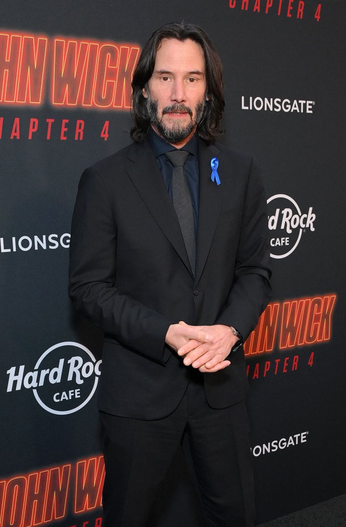 Keanu Reeves Loves How ‘John Wick’ Franchise Keeps Him in ‘Top Physical Shape'- The Film's Regimen 'Keeps Him on His Toes' - 043 Lionsgate's 'John Wick: Chapter 4' film premiere, Los Angeles, California, USA - 20 Mar 2023