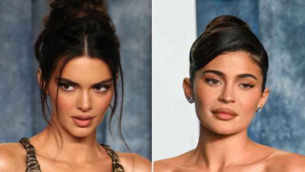 Kendall Jenner and Kylie at Vanity Fair Oscars Party