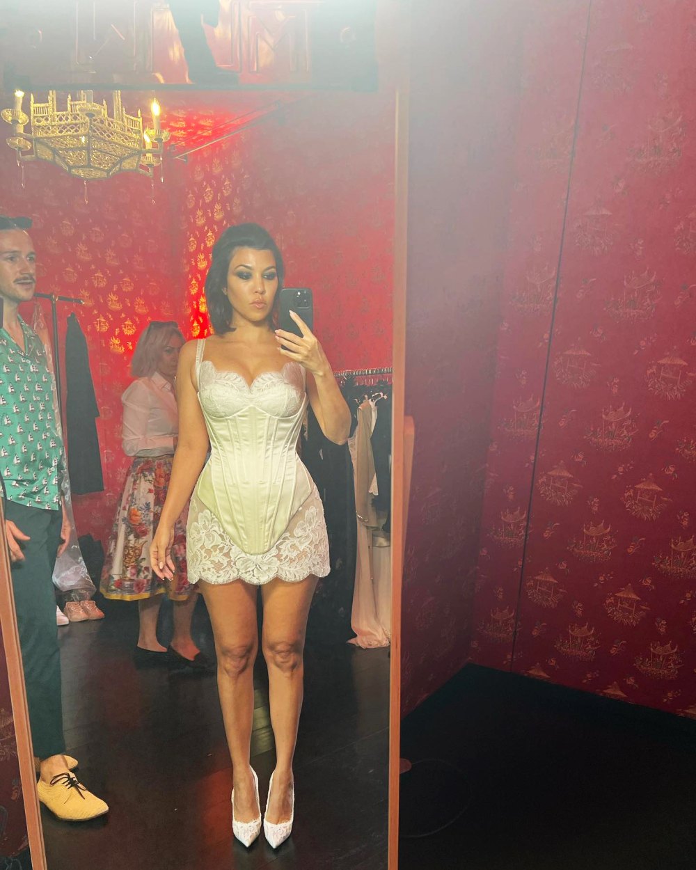 Kourtney Kardashian Shares Never Before Seen Pics of Black Reception Dress