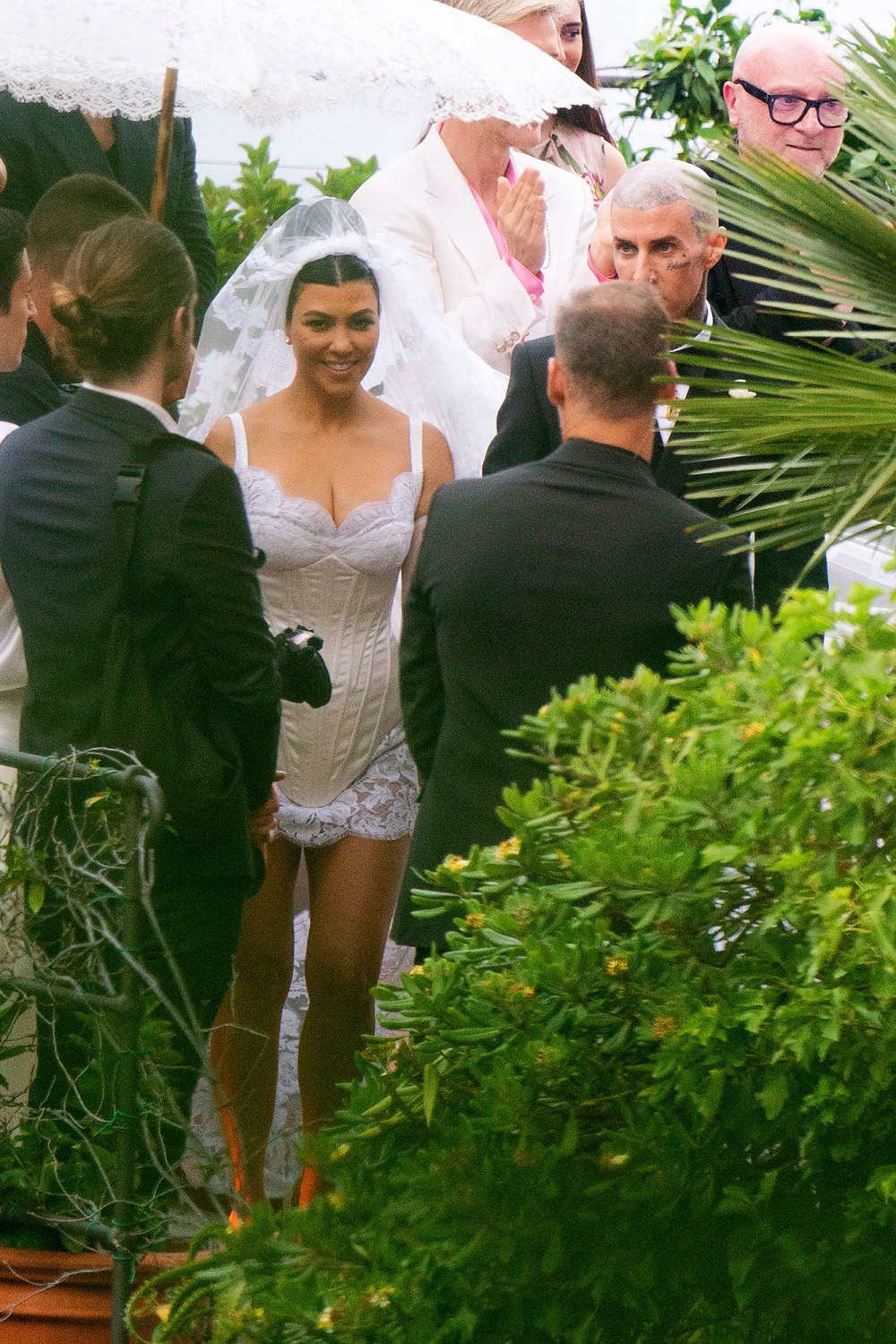 Kourtney Kardashian Reflects on Wedding Dress Travis Barker 2