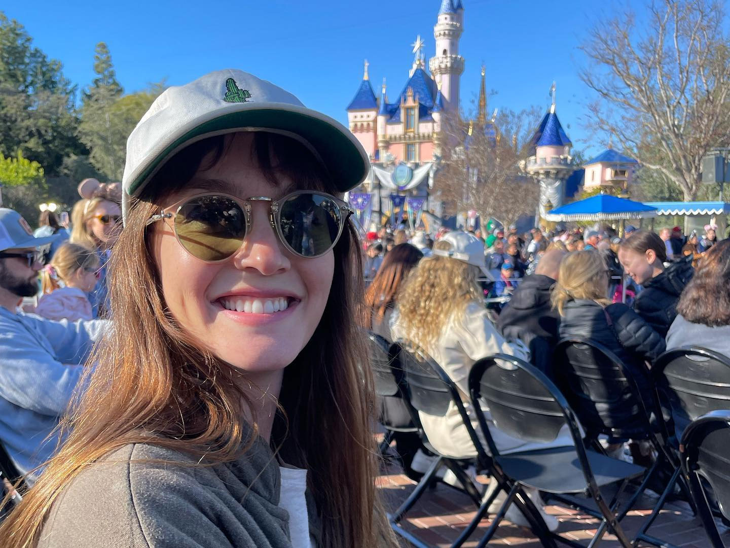 Leighton Meester Stars at Disneyland
