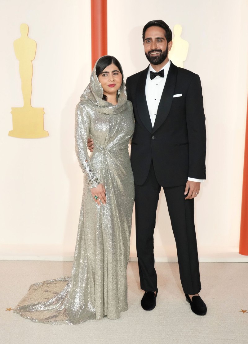 Oscars 2023 Malala Yousafzai and Asser Malik