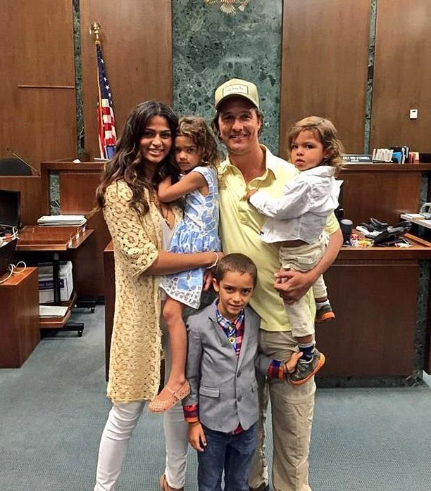 Matthew McConaughey and Camila Alves’ Family Album