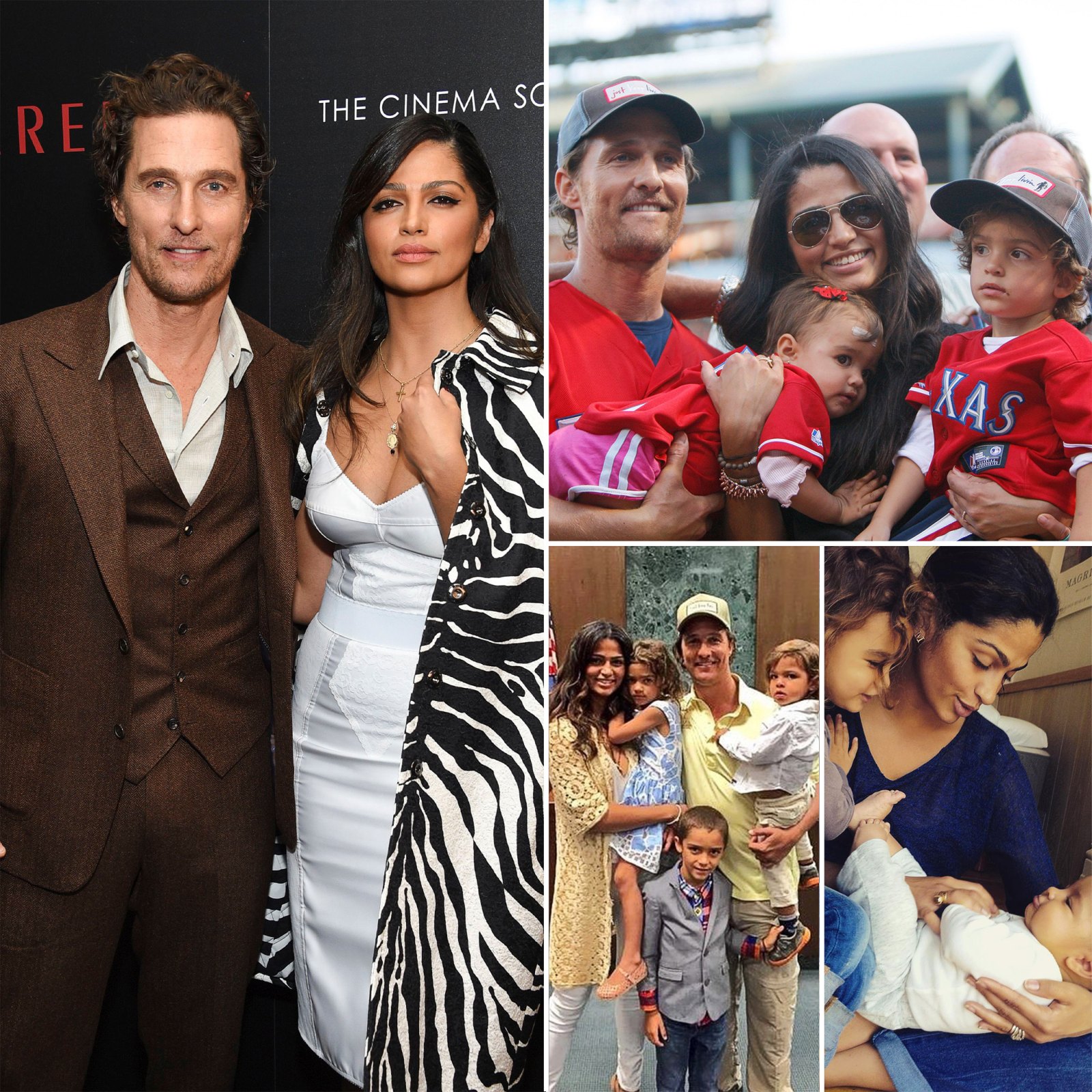 Matthew McConaughey and Camila Alves' Family Album: