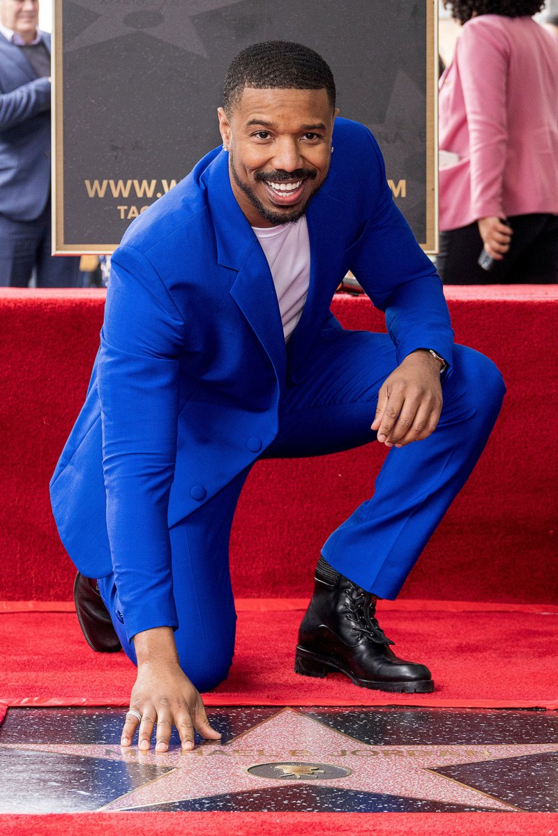 Michael B. Jordan’s Style Gallery. - 040 Michael B. Jordan Honored With a Star on the Hollywood Walk of Fame, Los Angeles, United States - 01 Mar 2023