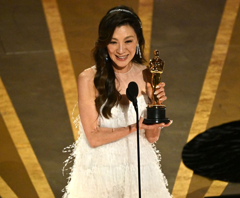 Michelle Yeah Makes History as 1st Asian to Win Best Actress Oscars 2023