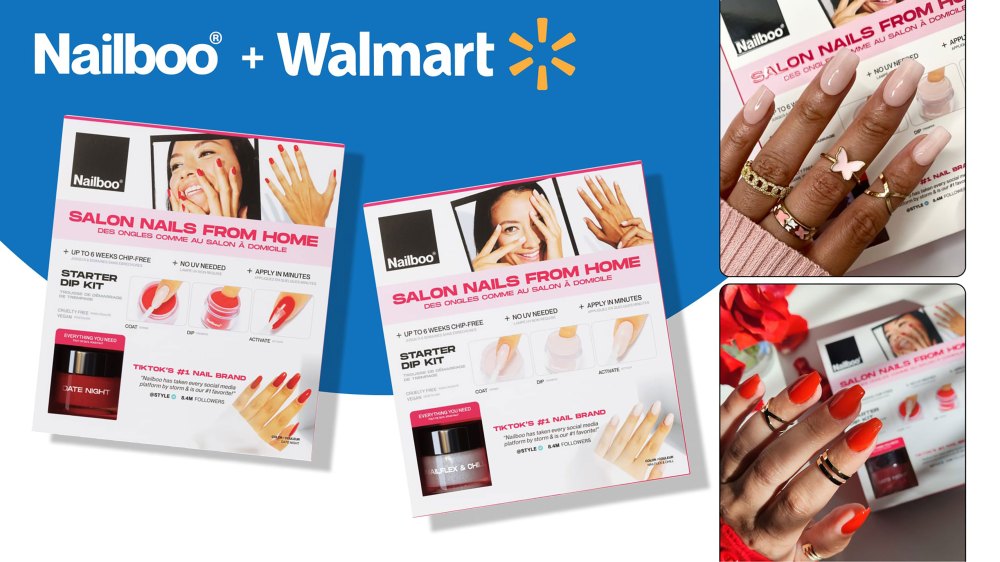 Nailboo, the #1 cult following dip brand, launches in Walmart and is taking over the nail world by storm