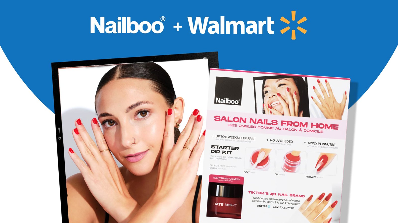 Nailboo, the #1 cult following dip brand, launches in Walmart and is taking over the nail world by storm