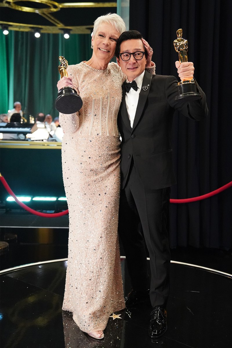 Oscars 2023- Complete List of Nominees and Winners - 653 Jamie Lee Curtis, Ke Huy Quan.