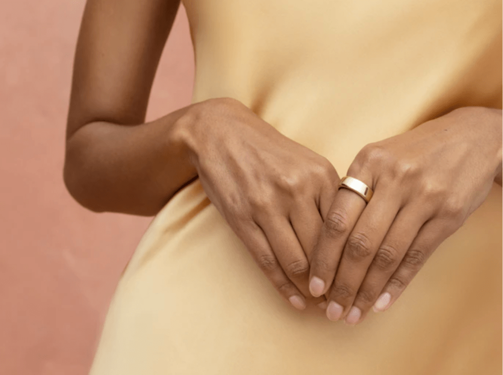 Oura Ring Gen3 Horizon in Gold