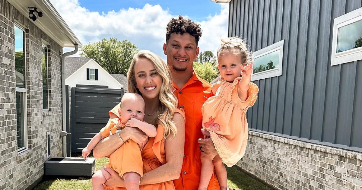 Patrick and Brittany Mahomes reveal family's unconventional naming strategy  for Kids