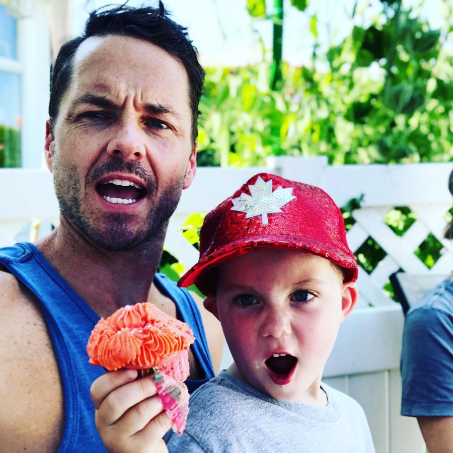 Paul Campbell Family Album: See the Hallmark Channel Star’s Sweetest Moments With Wife and Son red hat