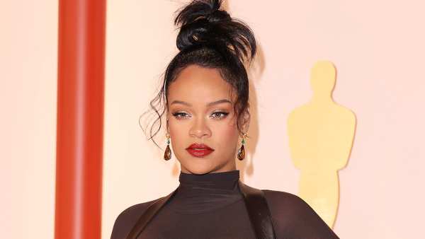 Pregnant Rihanna Shows Off Her Baby Bump While Performing ‘Lift Me Up’ at Oscars 2023 - 641 95th Annual Academy Awards, Arrivals, Los Angeles, California, USA - 12 Mar 2023 Oscars