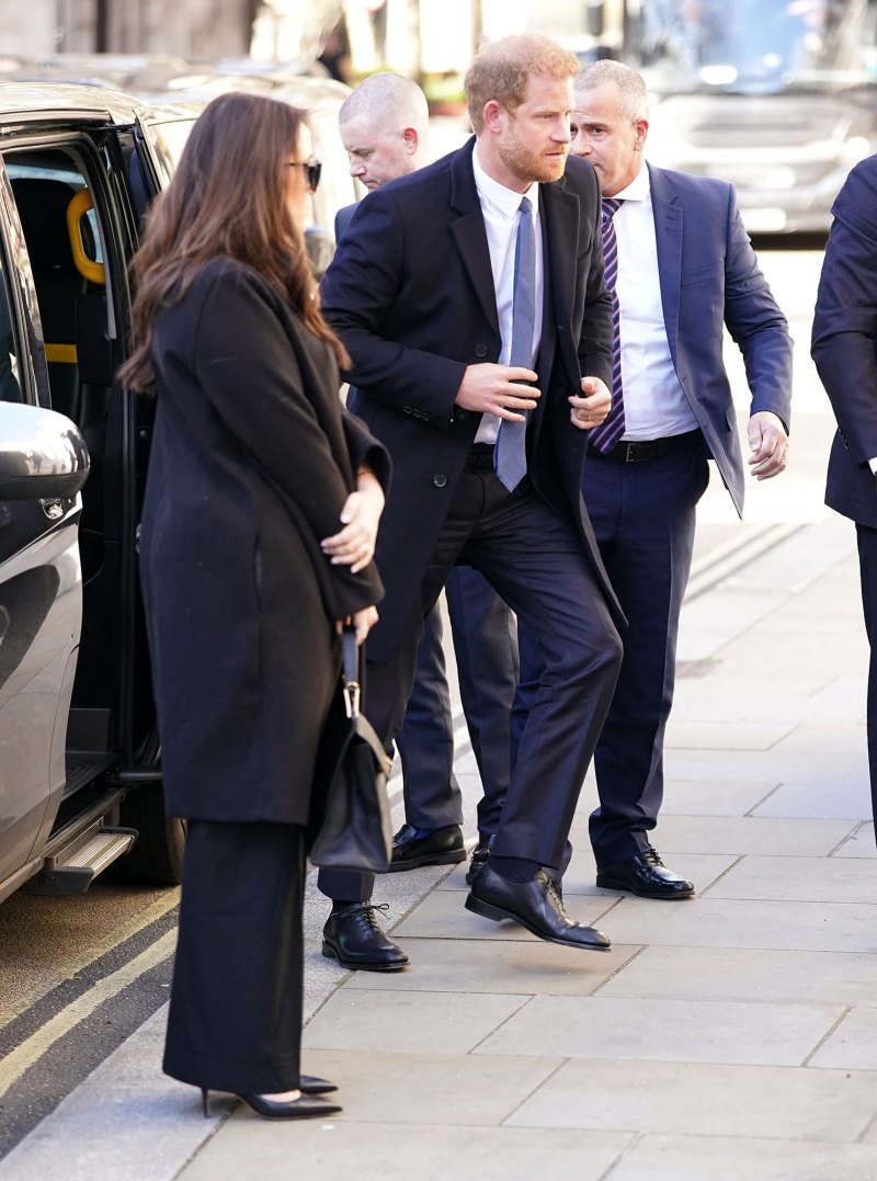 Prince Harry and Elton John Arrive at UK High Court for Associated Newspapers Limited Privacy Lawsuit Trial 3