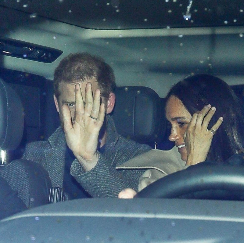 Prince Harry and Meghan Markle Enjoy Rare Date Night Amid Frogmore Cottage Eviction: Photos hand in face