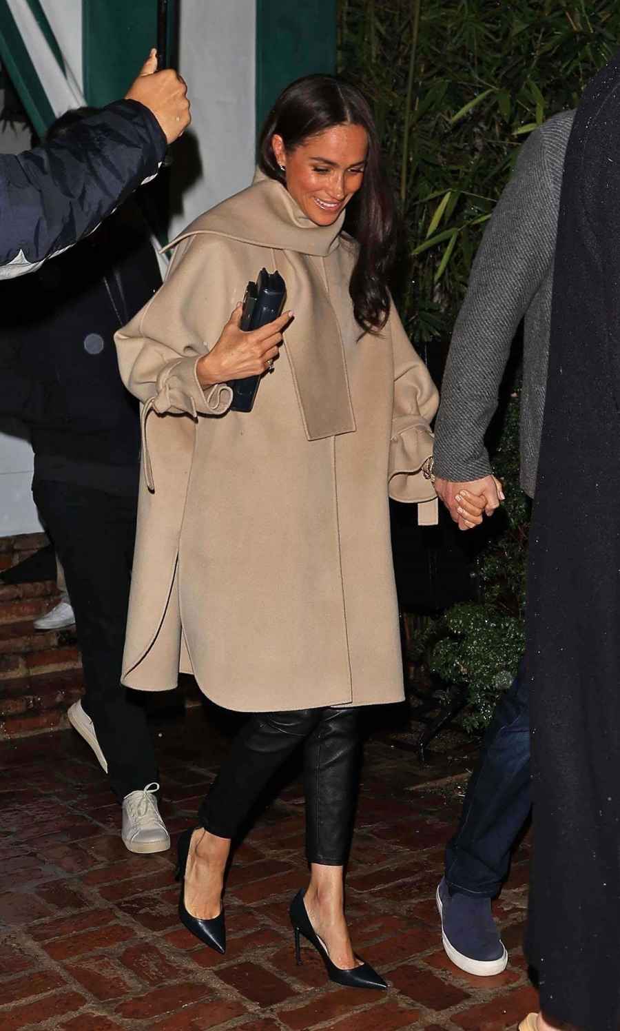 Prince Harry and Meghan Markle Enjoy Rare Date Night Amid Frogmore Cottage Eviction: Photos pointed heels
